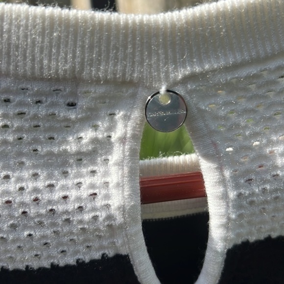 ▶️ Karen Millen ◀️ Black and White horizontal Stripe Top - Picture 11 of 17